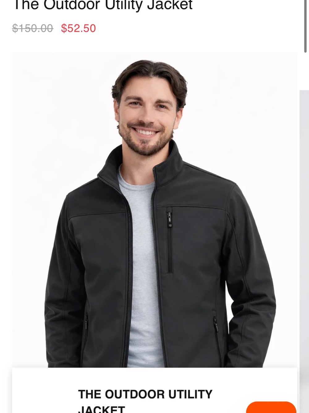Hawke & Co Black Lightweight Utility Jacket